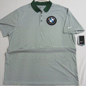 NEW 2XL BMW Nike Dri-Fit Men’s db #20Q GOLF Polo Shirt